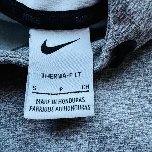 Nike Mens Therma Fit Training Pullover Hoodie Sweatshirt Grey CU6214-063 Small - Picture 8 of 13